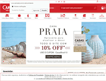 Tablet Screenshot of camicado.com.br